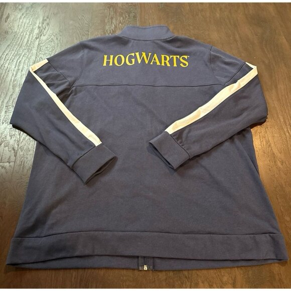 Hogwarts Crest Harry Potter zip Up Jacket Size 2xl Universal Studios Wizards - Picture 4 of 4